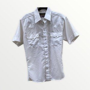Vintage Western Shirt Short Sleeve